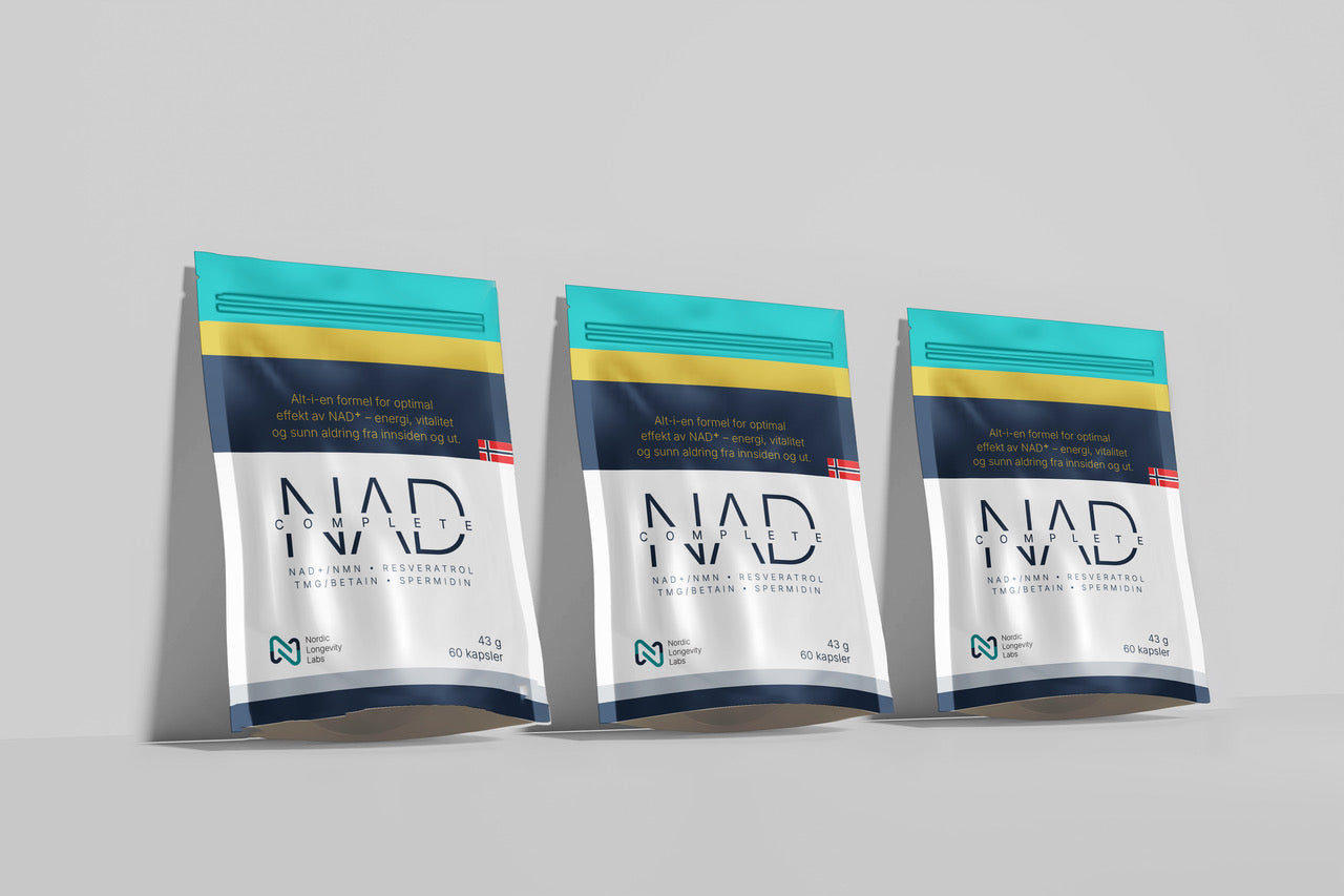 DU/NL/BE - 3 x NAD Complete (NMN, TMG, Resveratrol, Spermidine) (Kopie) 
